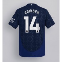 Manchester United Christian Eriksen #14 Vonkajší futbalový dres 2024-25 Krátky Rukáv